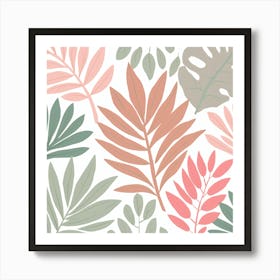 Tropical Leaves 5 Art Print