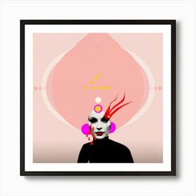 The Dead Princess Drenched In Kitsch Art Print