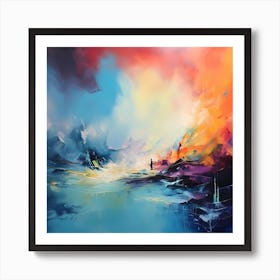 Vibrant Reverie Art Print