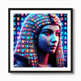 Cleopatra Portrait Artwork 190 Art Print