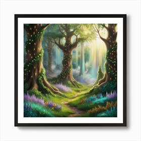 Fairy Forest Art Print