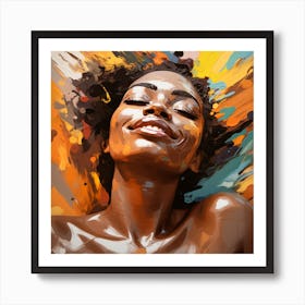 African Beauty 7 Art Print