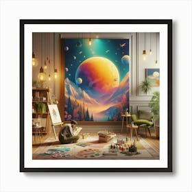 Planetarium Art Print