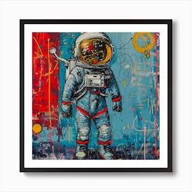 'Astronaut' 6 Art Print