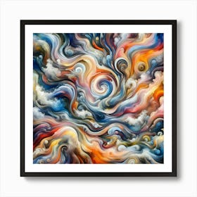 Abstract Painting 1 Art Print