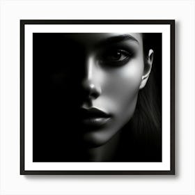 Dark Beauty 1 Art Print