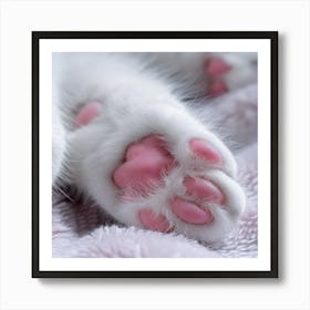 Cute Kitten Paws Art Print