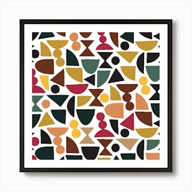 Geometric Pattern 2 Art Print