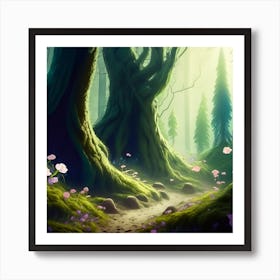 Fairytale Forest Art Print