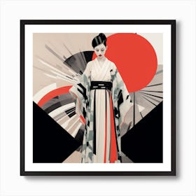 Geisha Art Print