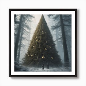 Christmas Tree 14 Art Print