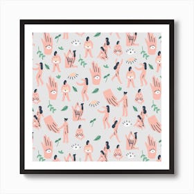 Hands Square Affiche