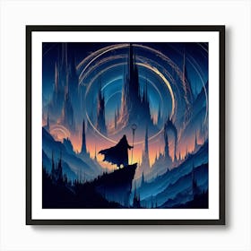 Lord of Rings II Art Print