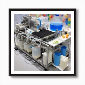 Machine For Making Milk Art Print