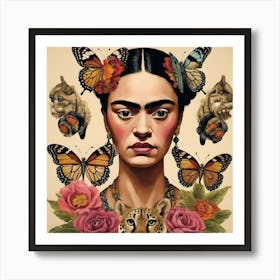 Frida Kahlo 114 Art Print