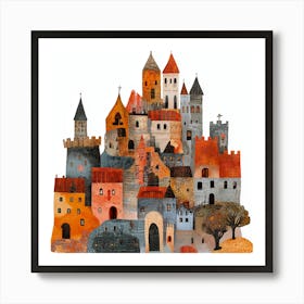 Castles In The Sky Art Print