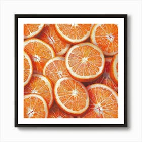 Orange Slices Iphone Case Art Art Print