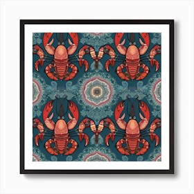 Crabs Art Print