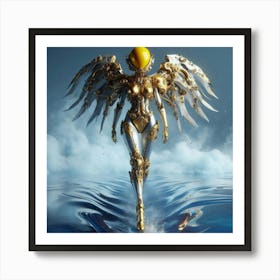 Angel Of The Sea 2 Art Print