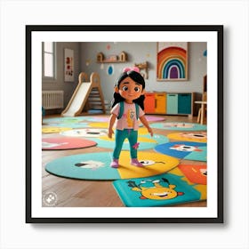 Children'S Playroom Art Print