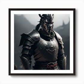 Knight In Armor Art Print