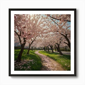 Cherry Blossoms Art Print