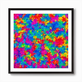 Psychedelic Paint Art Print