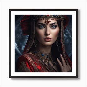 Egyptian Beauty Art Print