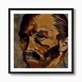 Portrait Of Van Gogh Art Print