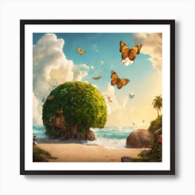 Fairytale Island Art Print