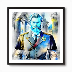 Man In Uniform Art Print