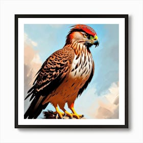 Hawks 13 Art Print