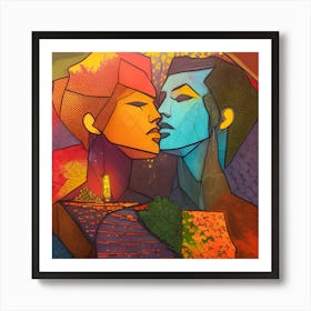 Love Is Like A Rainbow Art Print