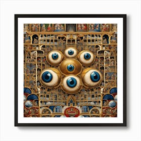 'Eyes Of The World' Art Print