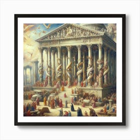 Basilica Of St Peter Art Print