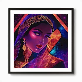 Ethereal Woman Art Print