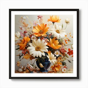 Golden Sunset Garden Art Print