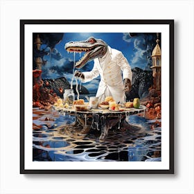 Crocodile 4 Art Print