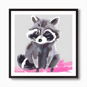 Raccoon 07 Art Print