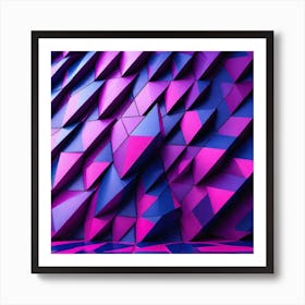 Abstract Geometric Wall Art Print