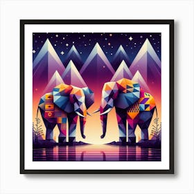 The Fearless Friends Elephants Affiche