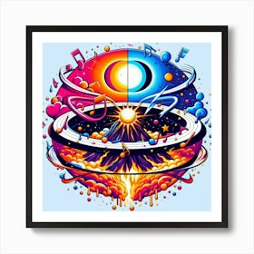 Saturn Art Print