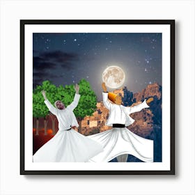 Turkish Dancers Art Print