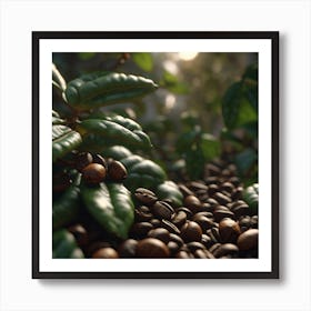Coffee Beans 142 Art Print