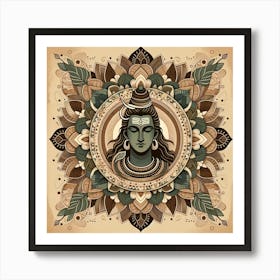 Lord Shiva 37 Art Print