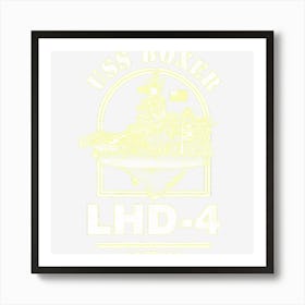 Lhd 4 Uss Boxer Art Print