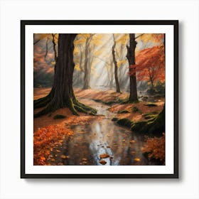 Autumn Forest 2 Art Print