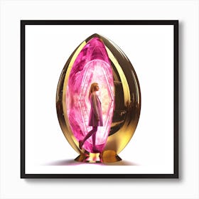 Golden Egg 1 Art Print