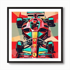 Ferrari La' F1 Art Print