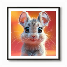 Cute Mouse 8 Art Print